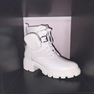 White Boots Size 11 Women